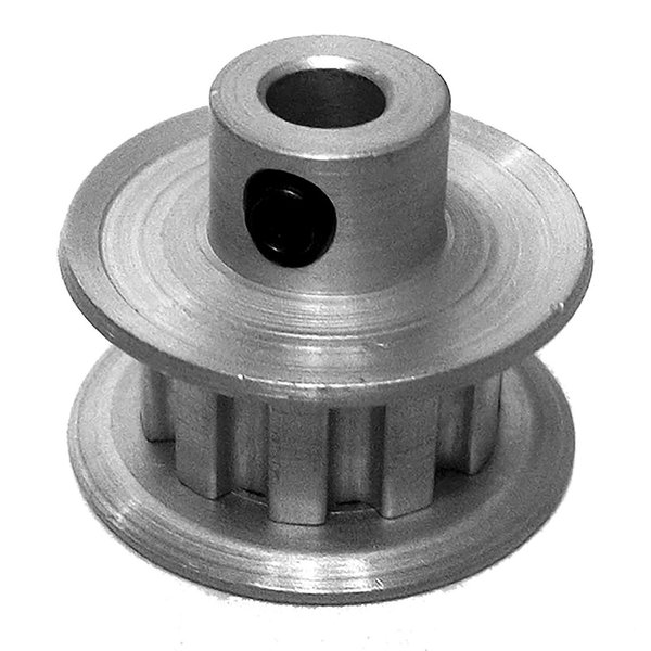 B B Manufacturing 30XL025-6FA5, Timing Pulley, Aluminum, Clear Anodized,  30XL025-6FA5